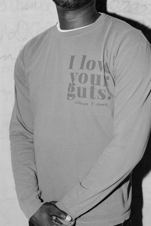 LOVE YOUR GUTS LONG SLEEVE TEE